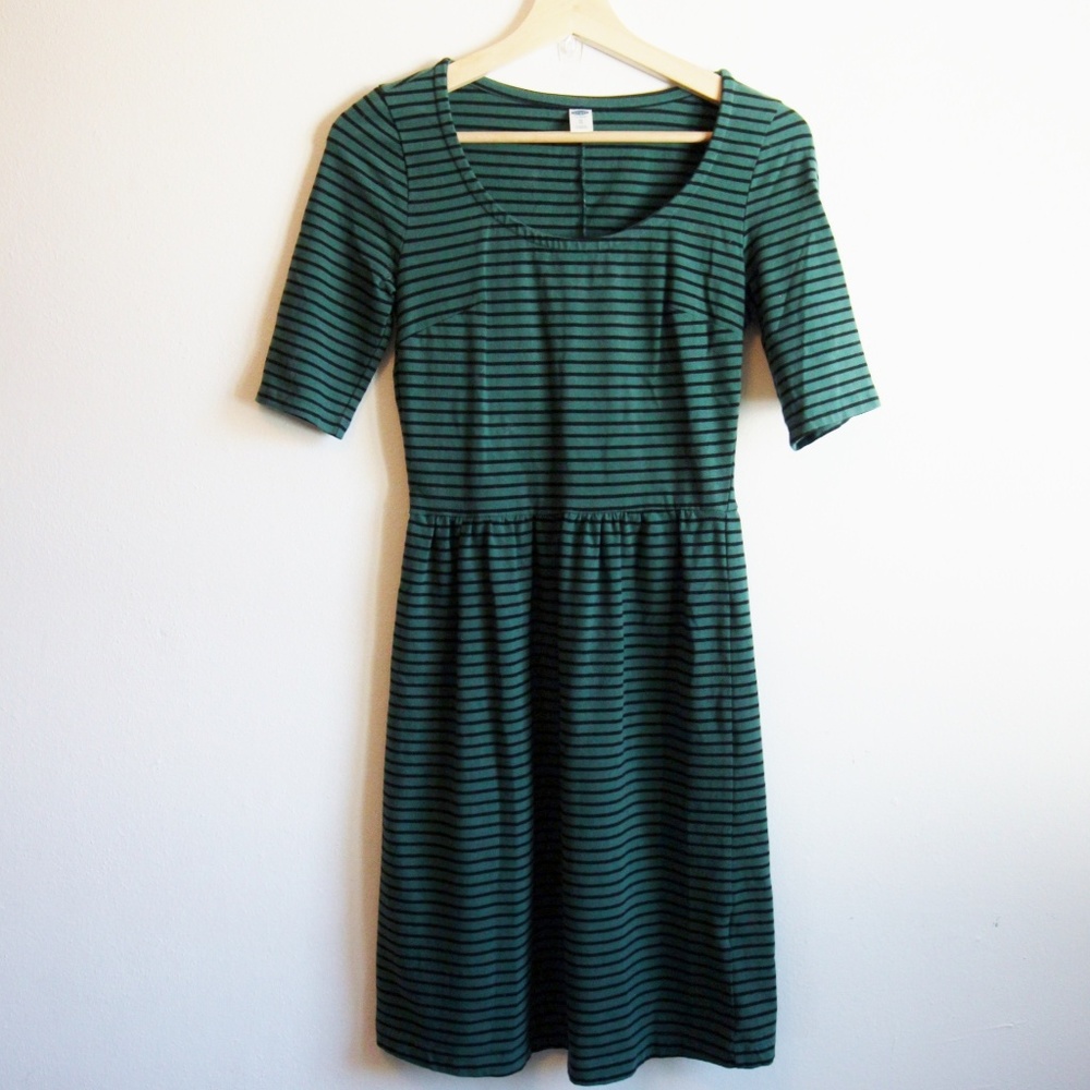 striped dress